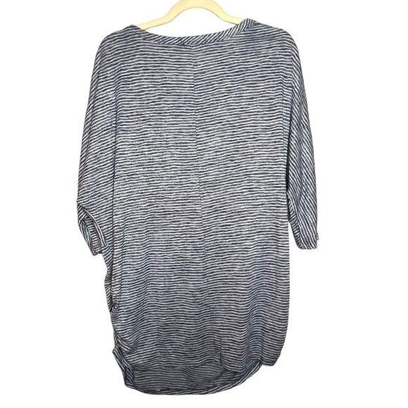 Lane Bryant Soft Stretch Jersey Modal Blend Knit Top Ruched Sides Size 22/24 - Picture 3 of 8